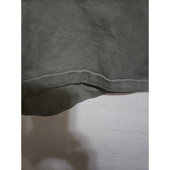 Como Vintage Women’s M Double Pocket Tie Front Cotton Shorts Cuffed Green - Picture 9 of 13